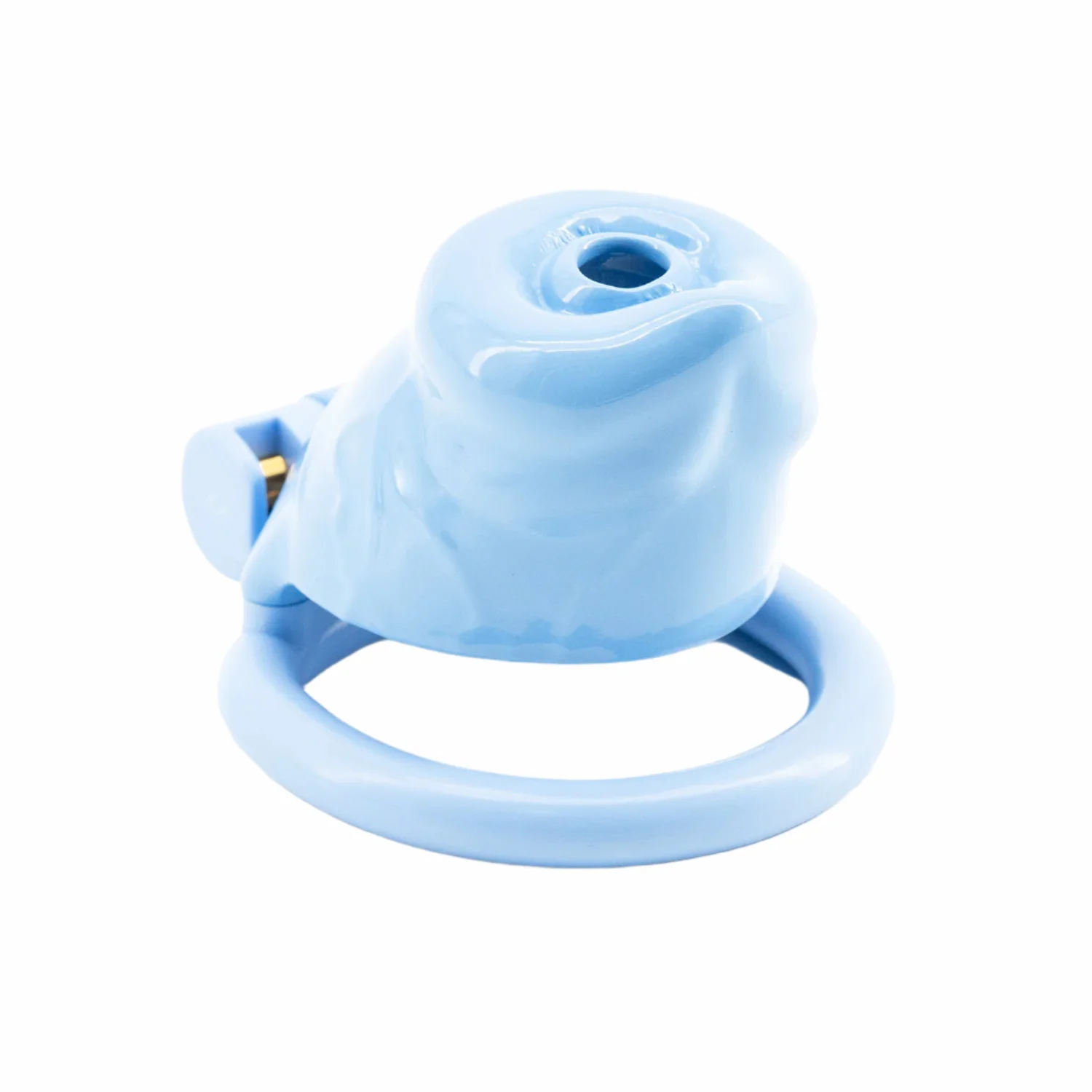 BAD PUP CHASTITY CAGE - Blue Resin - Image 11