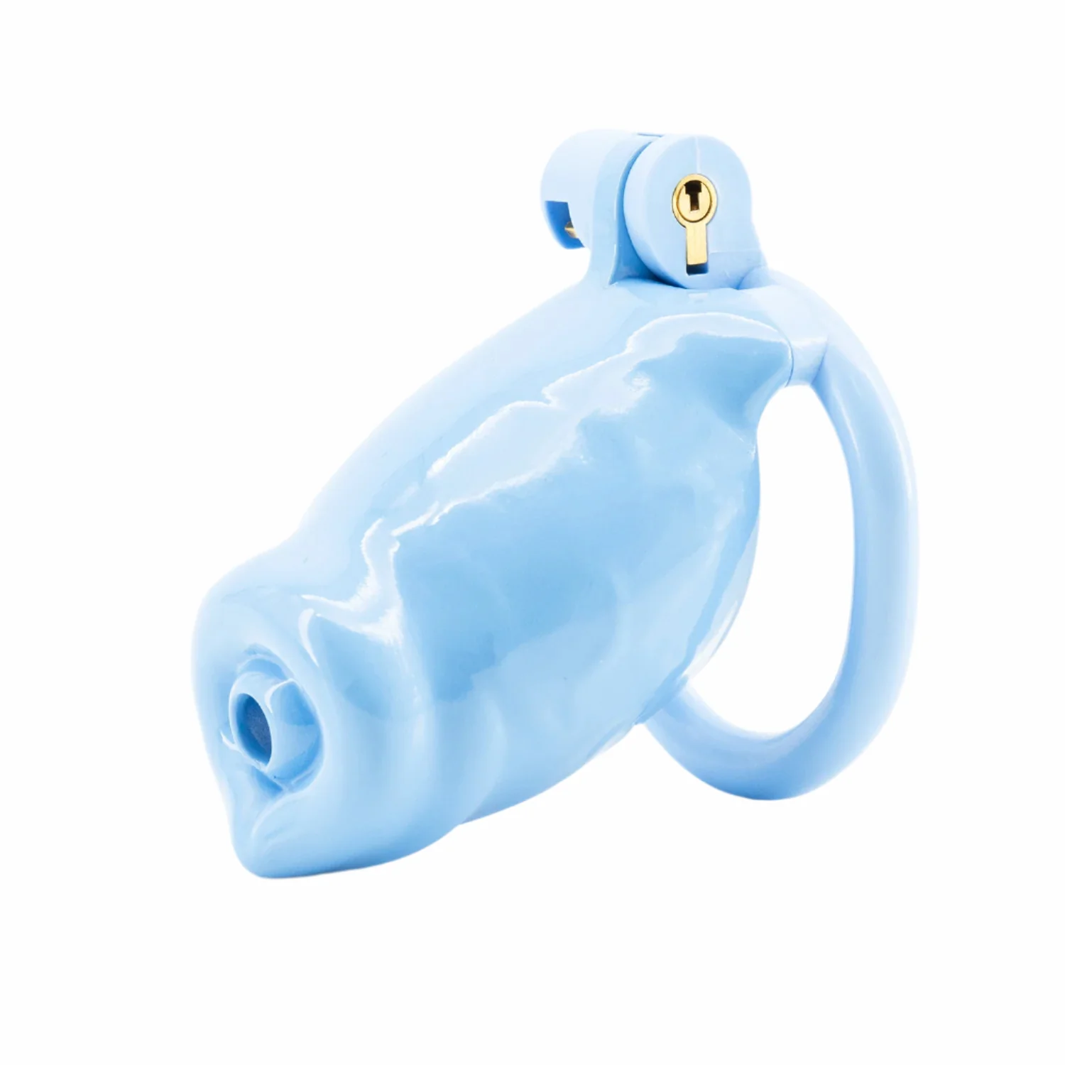 BAD PUP CHASTITY CAGE - Blue Resin - Image 23