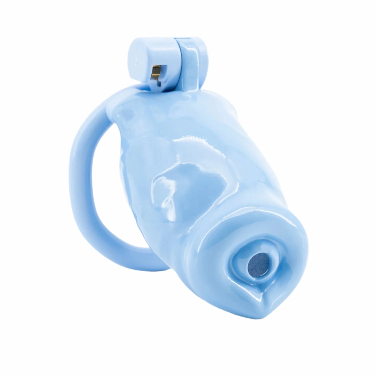 BAD PUP CHASTITY CAGE - Blue Resin - Image 25
