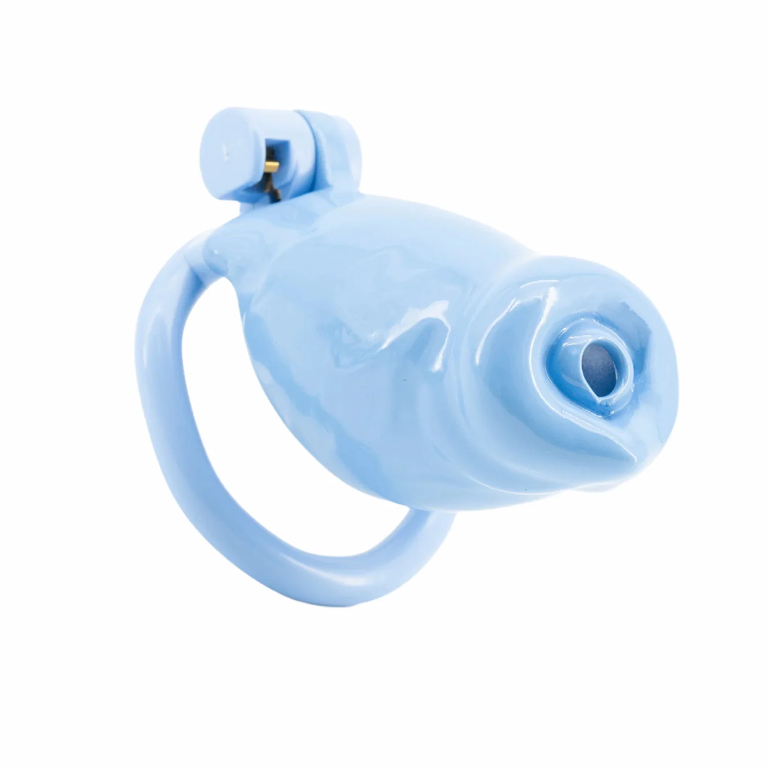 BAD PUP CHASTITY CAGE - Blue Resin - Image 26
